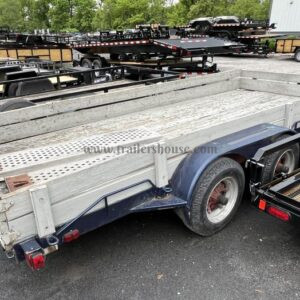 Buy used 2020 Aluma 88x18' All Aluminum Flatbed Deckover Trailer