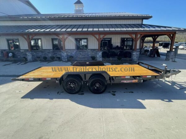 2024 H&H 7x18' Tilt Car Hauler Trailer - Image 25