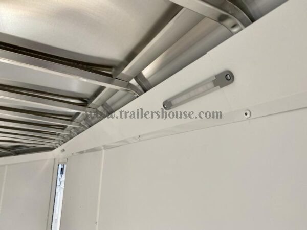 2023 NEO Trailers 7.5x14' NAMR Aluminum Enclosed Motorcycle Trailer – Black & Charcoal, UTV Package, Torsion Suspension, and More - Image 26