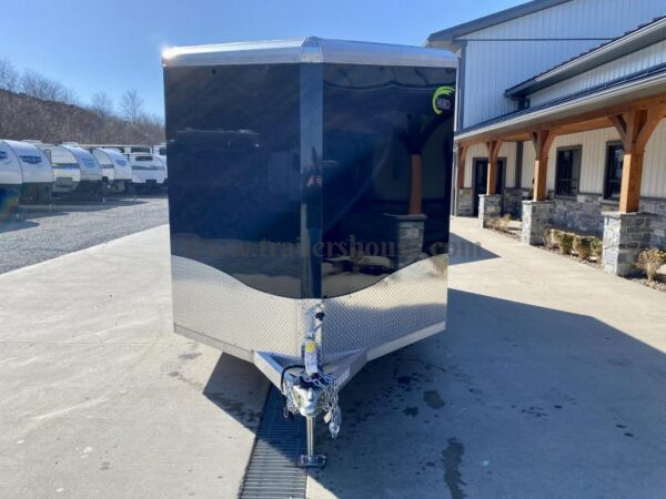 2023 NEO Trailers 7.5x14' NAMR Aluminum Enclosed Motorcycle Trailer – Black & Charcoal, UTV Package, Torsion Suspension, and More - Image 8