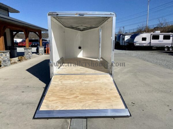 2023 NEO Trailers 7.5x14' NAMR Aluminum Enclosed Motorcycle Trailer – Black & Charcoal, UTV Package, Torsion Suspension, and More - Image 21