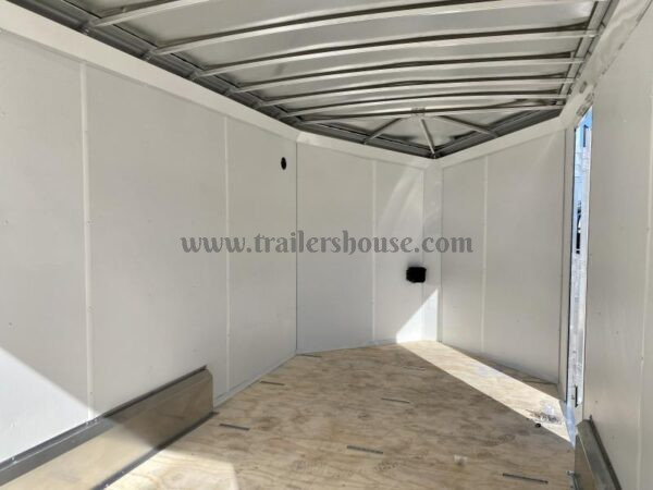 2023 NEO Trailers 7.5x14' NAMR Aluminum Enclosed Motorcycle Trailer – Black & Charcoal, UTV Package, Torsion Suspension, and More - Image 24