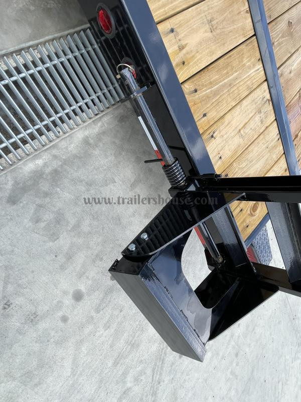 2024 Ironbull 7x18' Equipment Trailer 9990# GVW * KNIFEEDGE RAMP W/ ADJUSTABLE SUPPORT * REMOVABLE FENDERS * 16" O.C. CHANNEL C/M * RUBRAIL/STAKE POCKETS/PIPE SPOOLS/D-RINGS * ADJUSTABLE CAST COUPLER * 7K JACK * DEXTER'S - Image 17