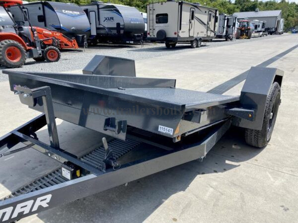 2024 Lamar 79x12' Single Axle Scissor Hauler Gravity Tilt Equipment Trailer – 7000# GVW, Steel Floor, Torsion Axle - Image 20