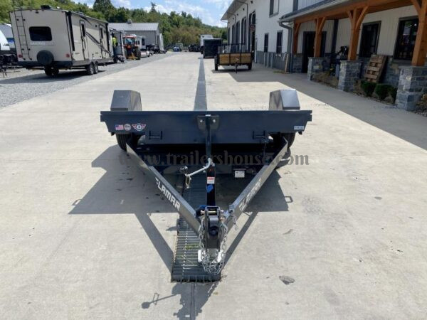 2024 Lamar 79x12' Single Axle Scissor Hauler Gravity Tilt Equipment Trailer – 7000# GVW, Steel Floor, Torsion Axle - Image 16
