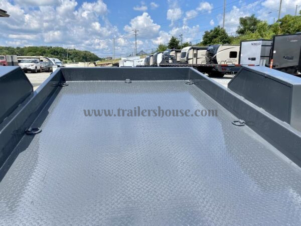 2024 Lamar 79x12' Single Axle Scissor Hauler Gravity Tilt Equipment Trailer – 7000# GVW, Steel Floor, Torsion Axle - Image 8