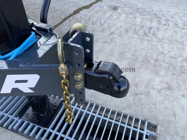 2024 Lamar 7x18' Equipment Trailer 14000# GVW * DELUXE OVERWIDTH RAMPS W/ HEAVY MESH * CHARCOAL POWDERCOAT * RUBRAIL/STAKE POCKETS/PIPE SPOOLS/D-RINGS * REM FENDERS * 12K JACK * CAST COUPLER * SPRING ASSIST * COLD WEATHER HARNESS - Image 14