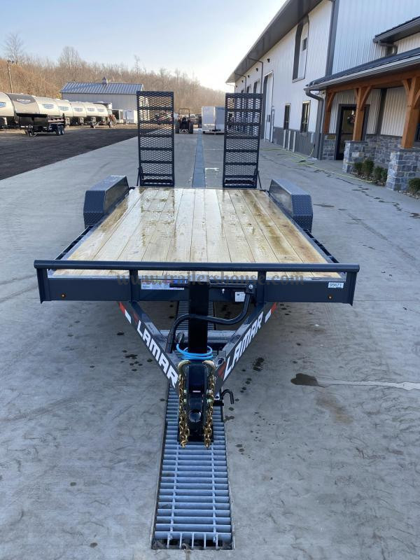 2024 Big Tex Trailers 7x20' Equipment Trailer – 9990# GVW, Adjustable Coupler, Spare Tire, and More