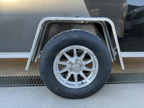 2024 Neo 6x12 NAMR Aluminum Enclosed Motorcycle Trailer – 2990# GVW, Single Axle, Cabeless Ramp Door, Sport Tie-Down Package, and More - Image 20