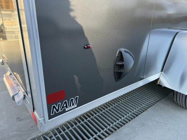 2024 Neo 6x12 NAMR Aluminum Enclosed Motorcycle Trailer – 2990# GVW, Single Axle, Cabeless Ramp Door, Sport Tie-Down Package, and More - Image 21