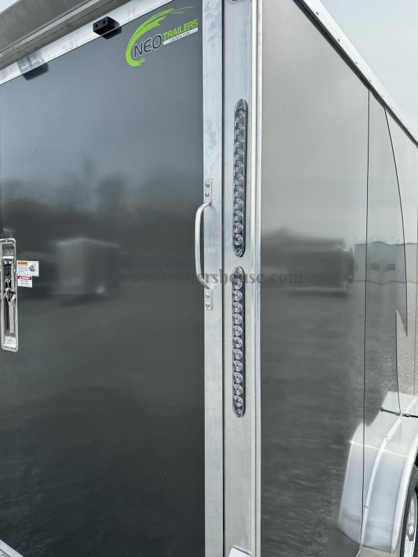 2024 Neo 7.5x14' NAMR Aluminum Enclosed Motorcycle Trailer – NUDO Flooring, Vinyl Walls, UTV Package, and More - Image 15