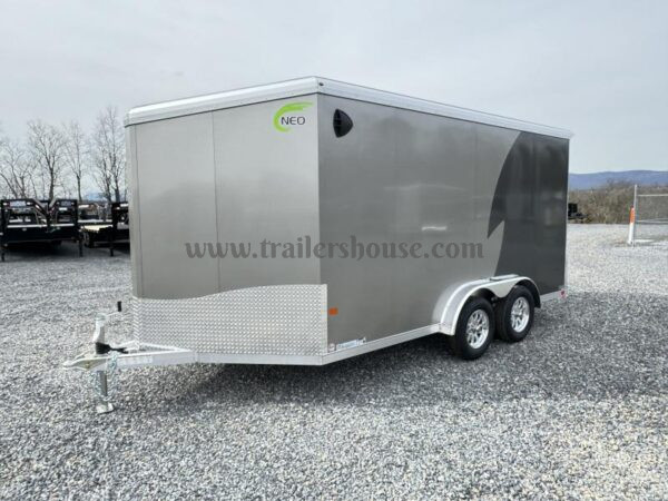 2024 Neo 7.5x14' NAMR Aluminum Enclosed Motorcycle Trailer – NUDO Flooring, Vinyl Walls, UTV Package, and More - Image 27