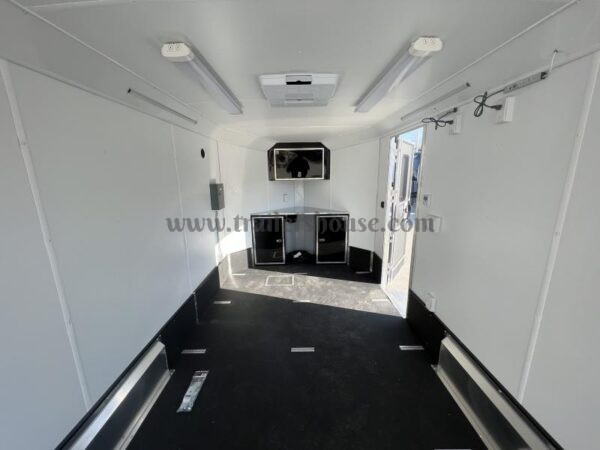 2024 Neo 7.5x16' NAMR Aluminum Enclosed Motorcycle Trailer – Fully Equipped with A/C, Cabinets, Sport Tie-Down System, and More - Image 18