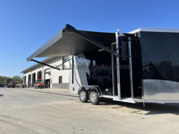 2024 Neo 7.5x16' NAMR Aluminum Enclosed Motorcycle Trailer – Fully Equipped with A/C, Cabinets, Sport Tie-Down System, and More - Image 29