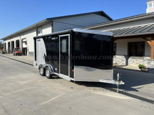 2024 Neo 7.5x16' NAMR Aluminum Enclosed Motorcycle Trailer – Fully Equipped with A/C, Cabinets, Sport Tie-Down System, and More - Image 37