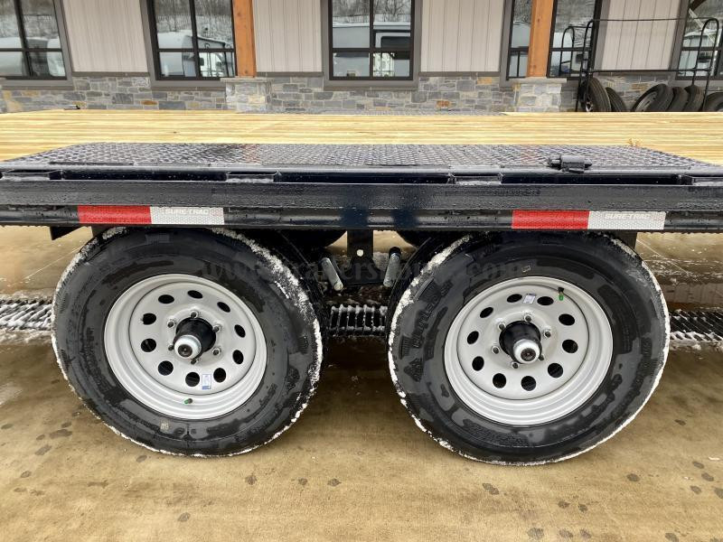 2023 Sure-Trac 102x16 Flatbed Deckover Trailer 2023 Sure-Trac 102x16 Flatbed Deckover Trailer