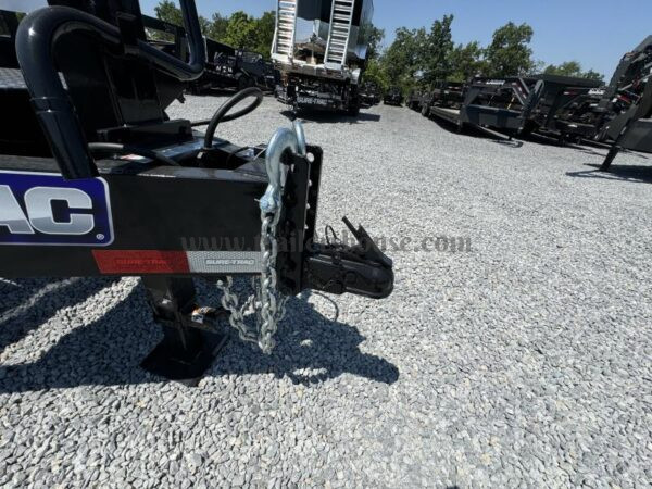 2024 Sure-Trac 102x22 Beavertail Deckover Trailer 15000# GVW * FULL WIDTH RAMPS * 10" I-BEAM MAINFRAME * CHANNEL SIDE RAIL * RUBRAIL/STAKE POCKETS/D-RINGS * ADJUSTABLE COUPLER * 12K DROP LEG JACK * LED'S - Image 15
