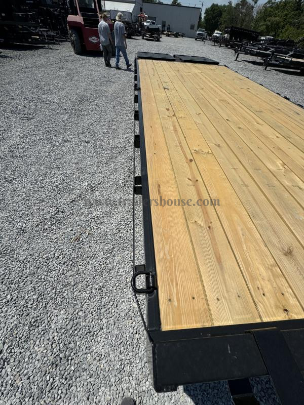 2024 Sure-Trac 102x22 Beavertail Deckover Trailer 15000# GVW * FULL WIDTH RAMPS * 10" I-BEAM MAINFRAME * CHANNEL SIDE RAIL * RUBRAIL/STAKE POCKETS/D-RINGS * ADJUSTABLE COUPLER * 12K DROP LEG JACK * LED'S - Image 7